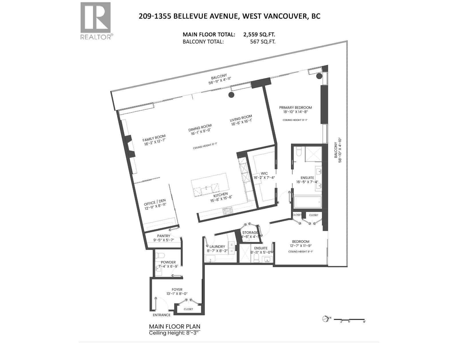 209 1355 BELLEVUE AVENUE, West Vancouver — photo 4
