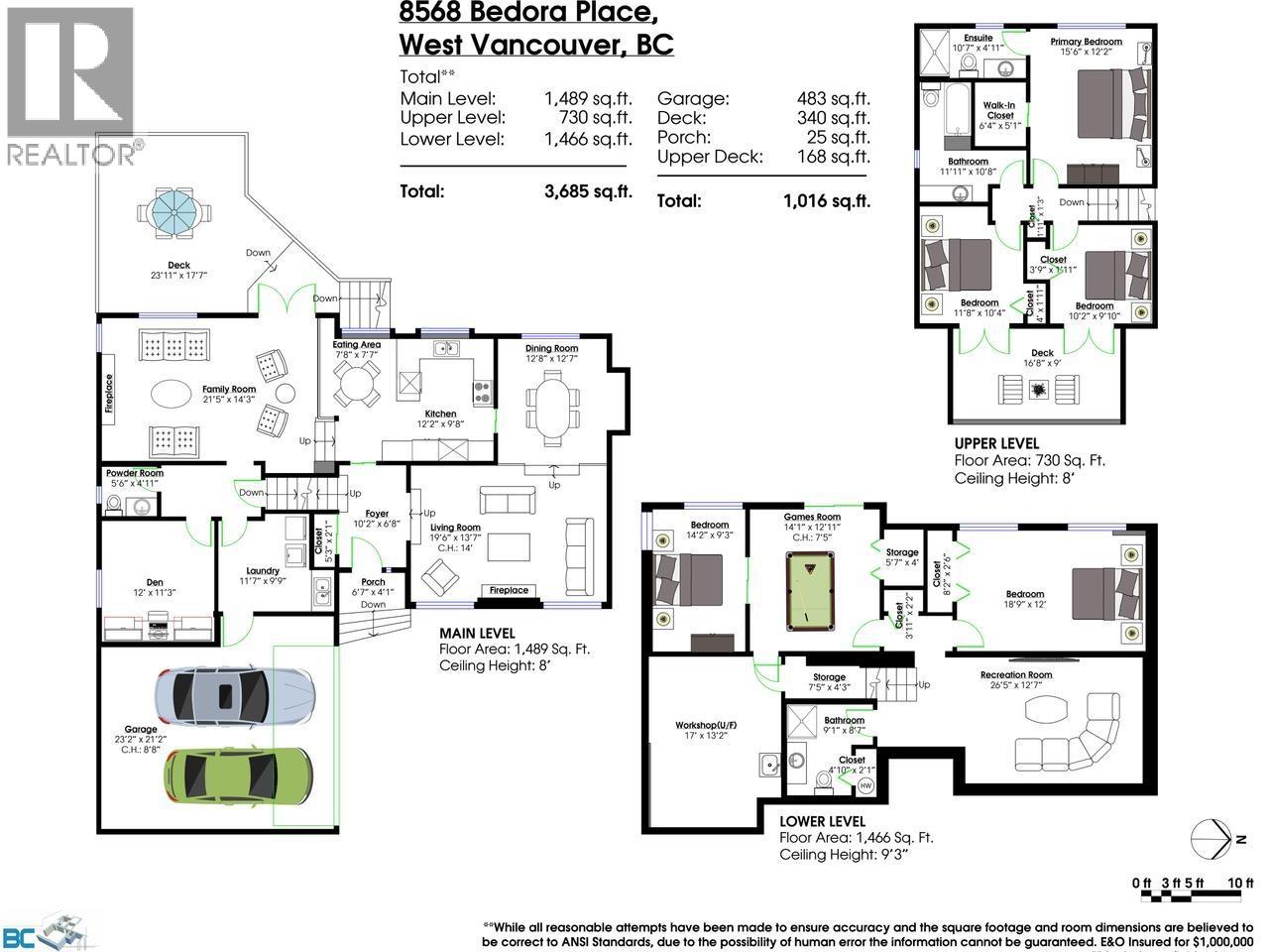 8568 BEDORA PLACE, West Vancouver