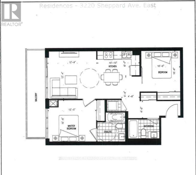 #1110 3220 SHEPPARD AVENUE E - 31