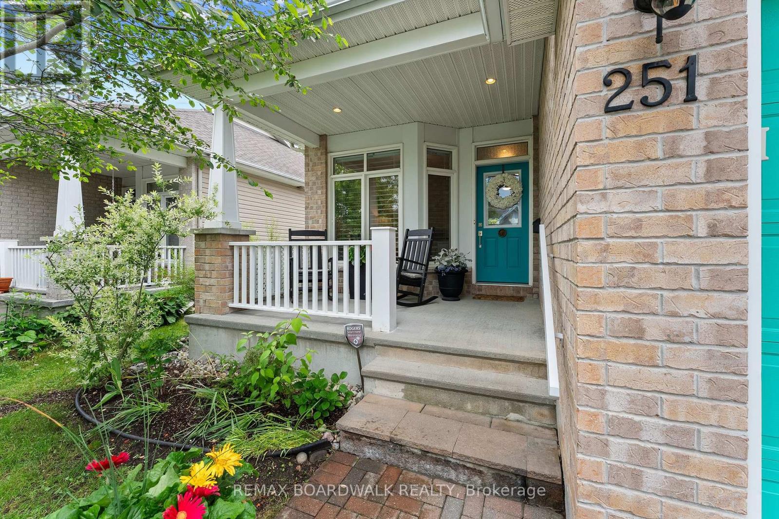 Check out the lovely covered porch!