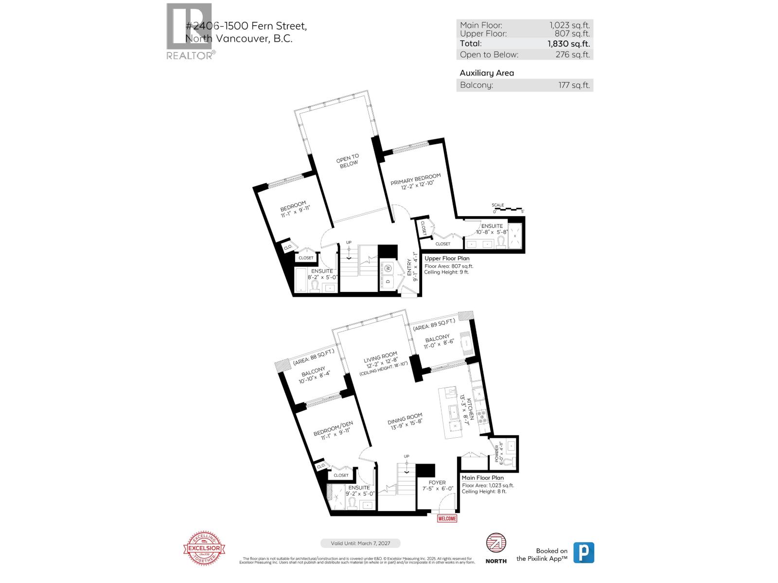 2406 1500 FERN STREET, North Vancouver