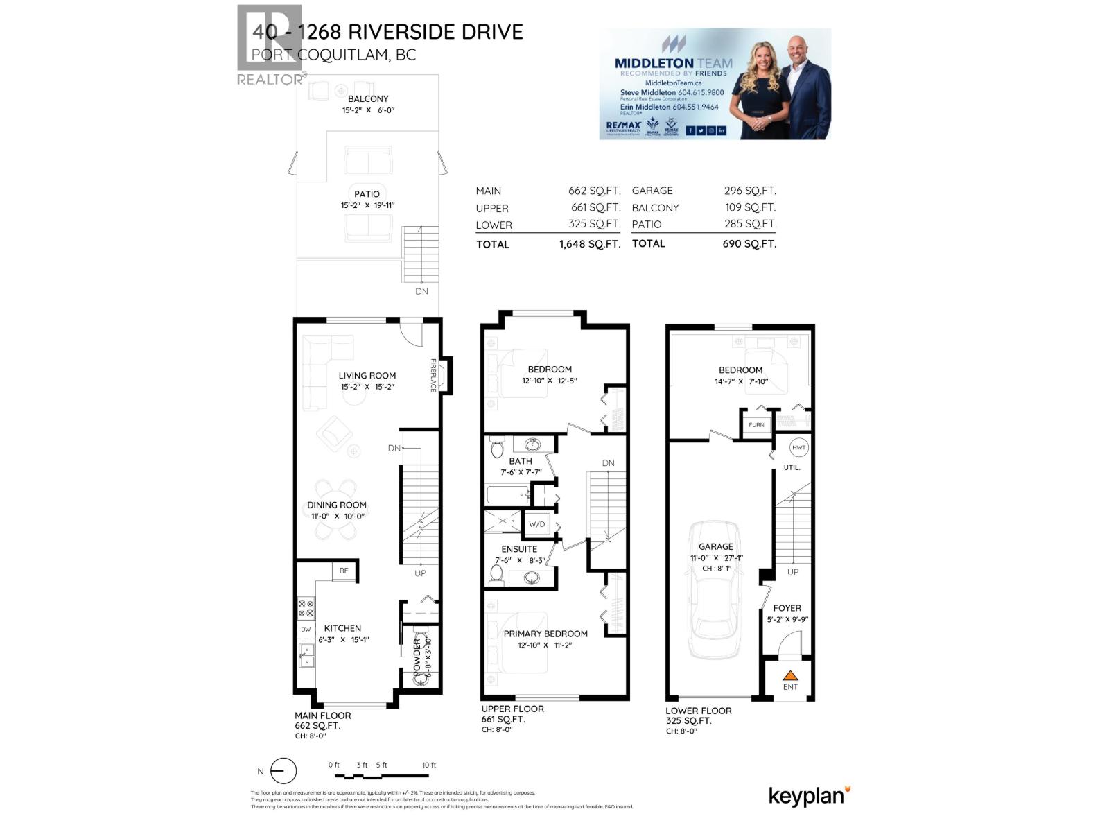 40 1268 RIVERSIDE DRIVE DRIVE, Port Coquitlam