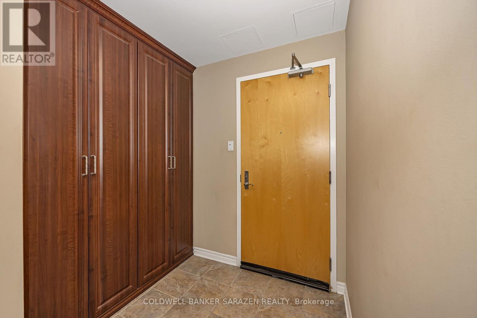 Foyer - custom closet system