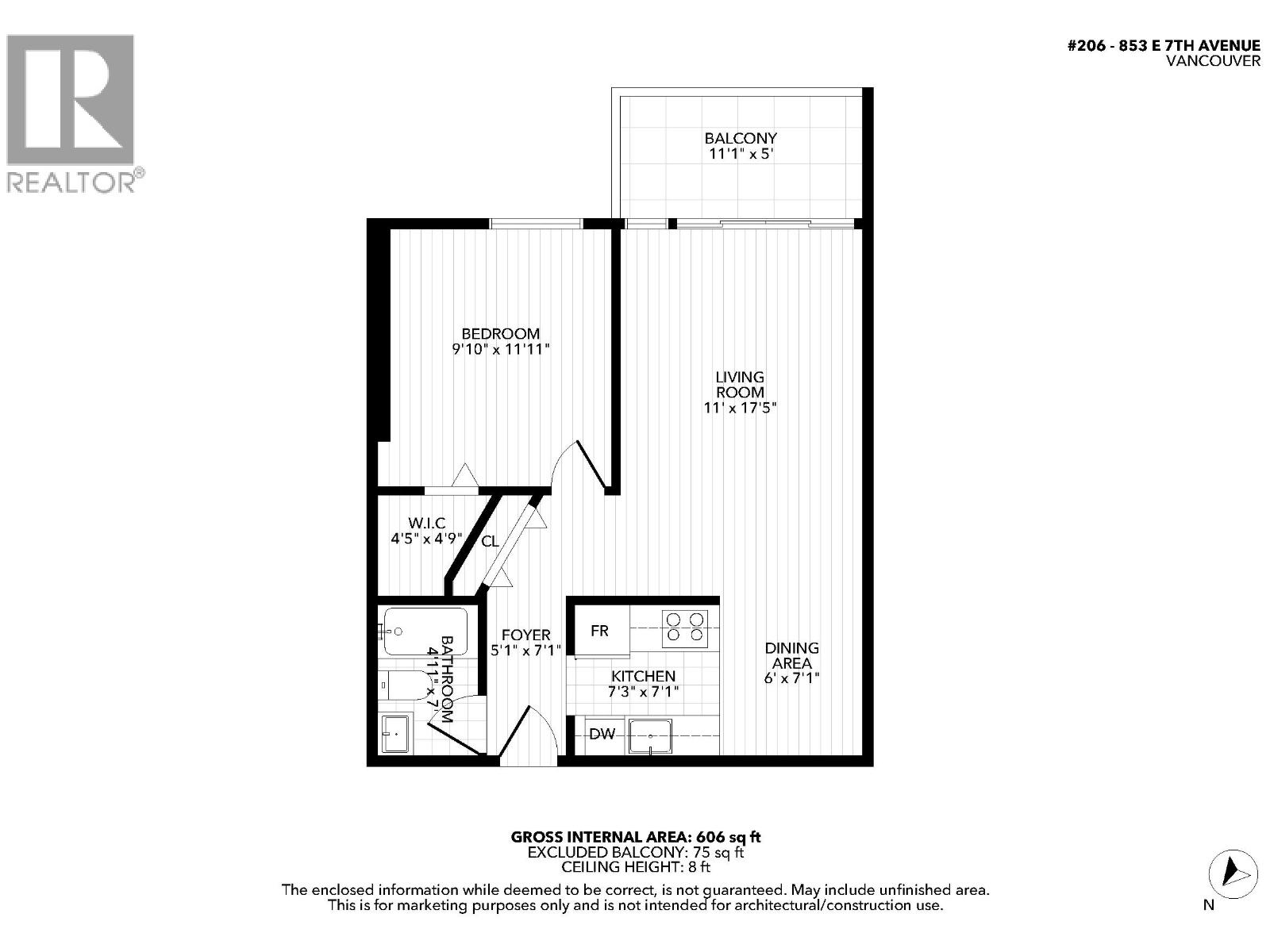 206 853 E 7 AVENUE, Vancouver