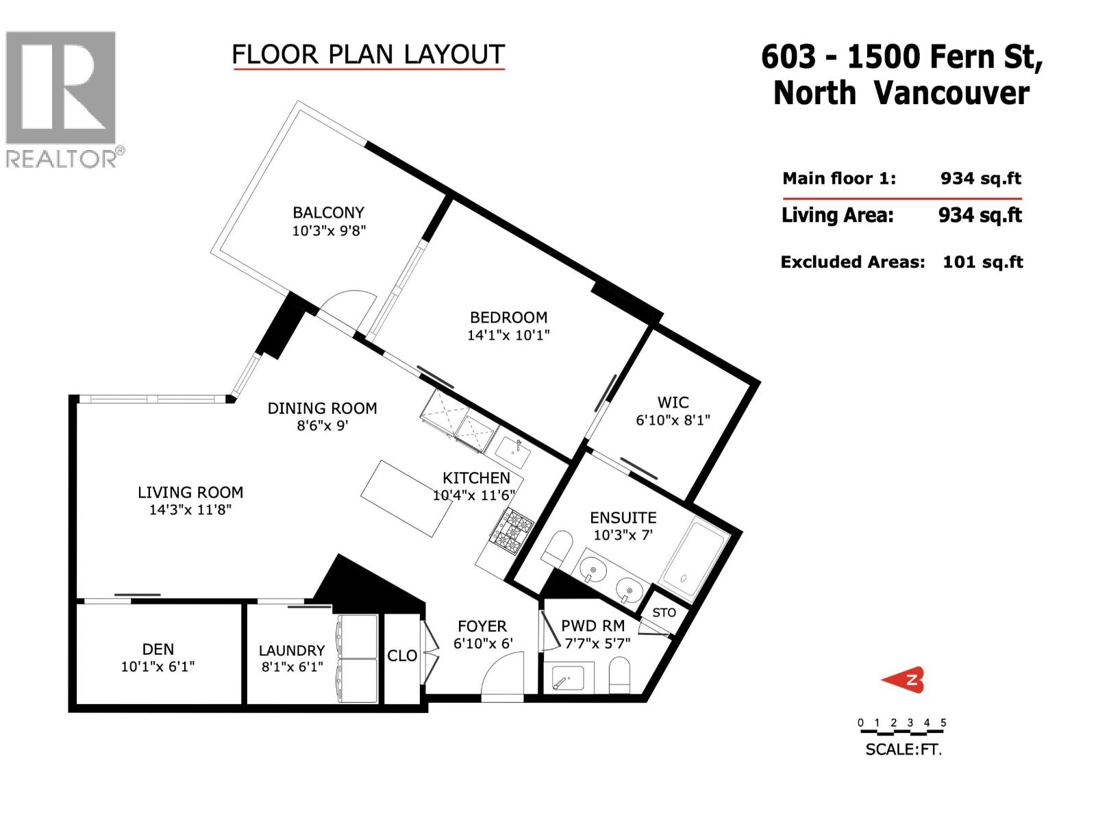 603 1500 FERN STREET, North Vancouver