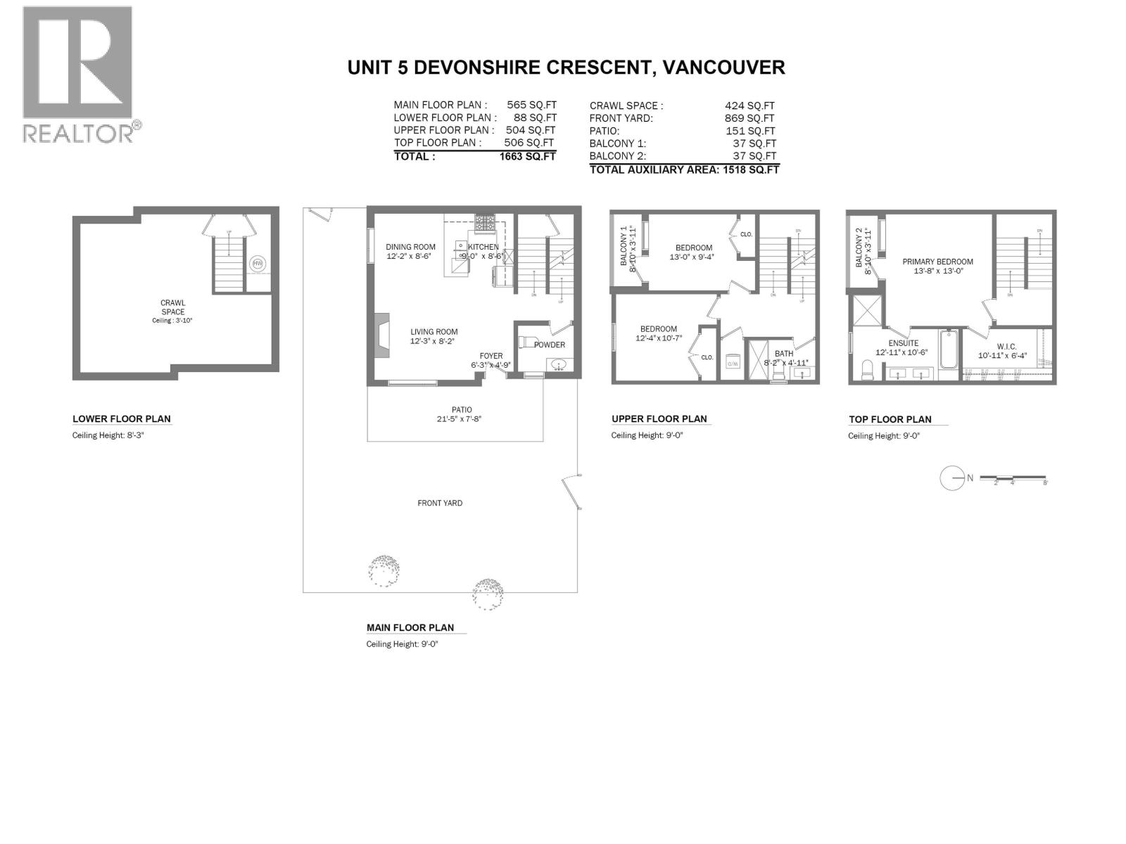 5 1491 DEVONSHIRE CRESCENT, Vancouver — photo 2
