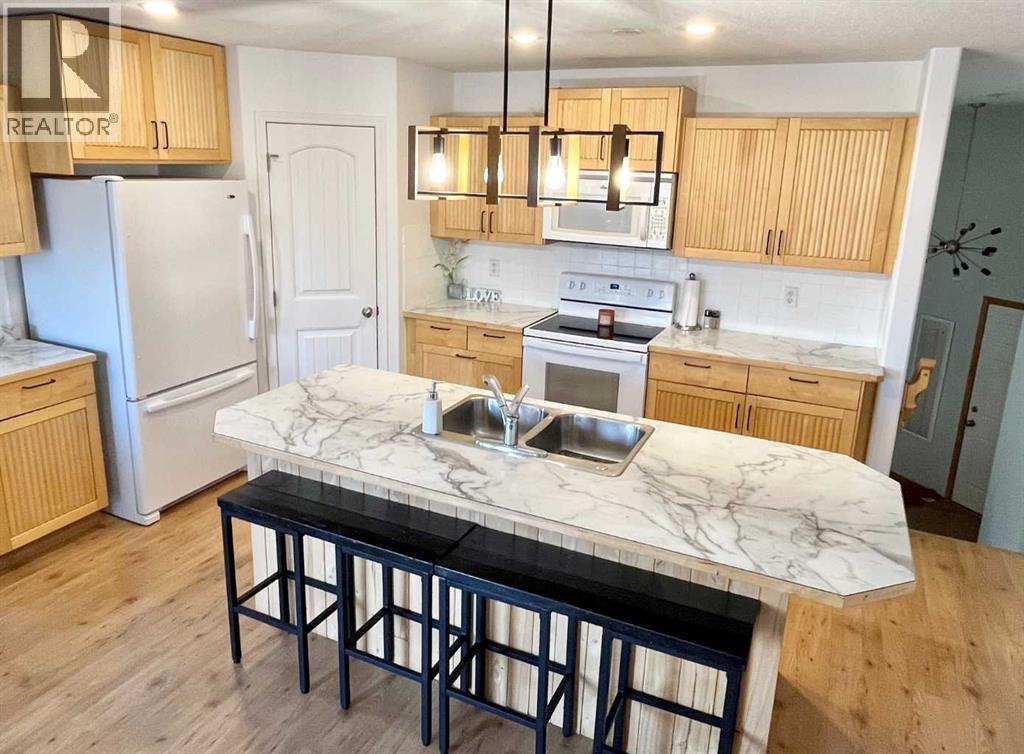 kitchen with island