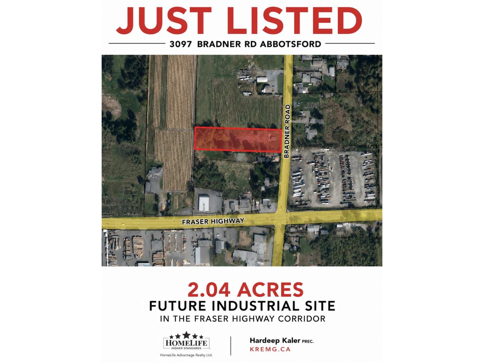Property for sale at 3097 BRADNER ROAD
