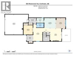 Living room - 503 Rivercrest View, Cochrane, AB T4C2W9 Photo 6