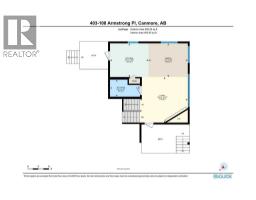 3pc Bathroom - 403, 108 Armstrong Place, Canmore, AB T1W3L2 Photo 10