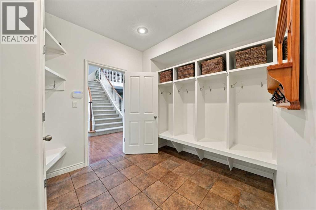 Mudroom off the garage