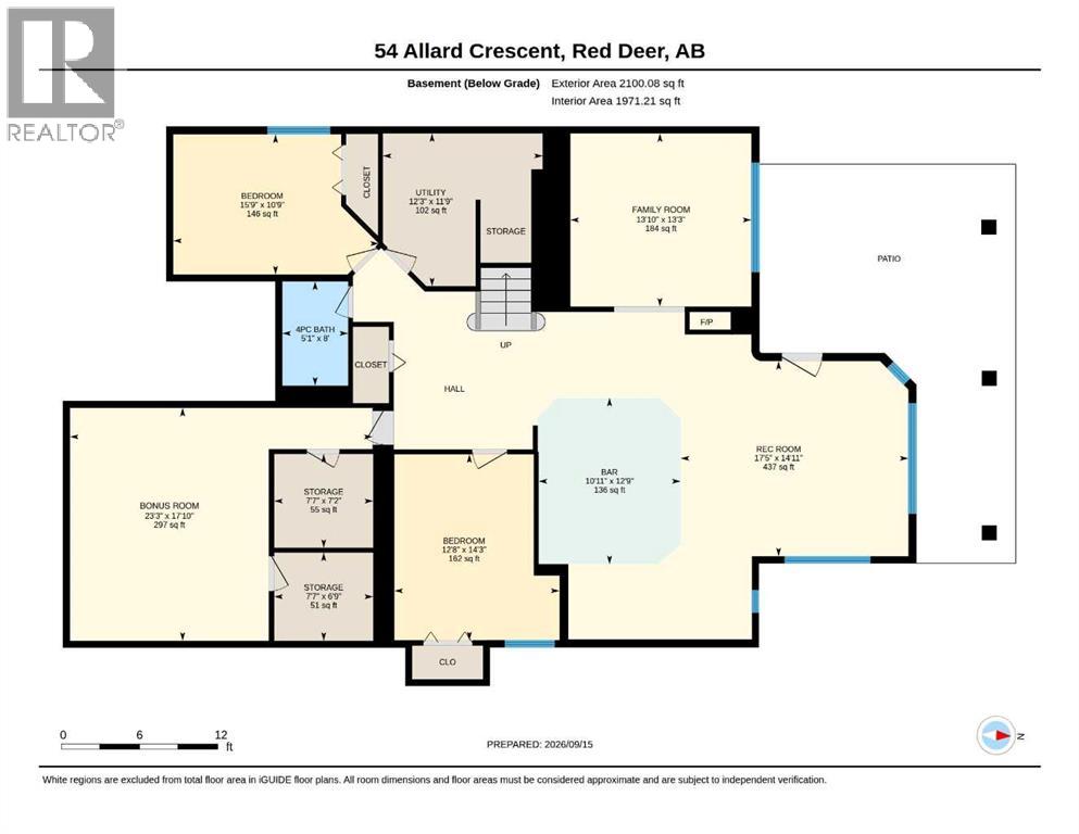 Basement level layout