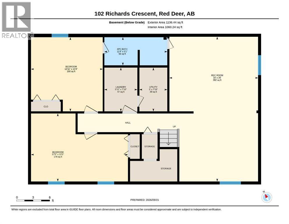 Basement level layout