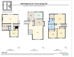 Primary bedroom of 2869 RIDGEVIEW DRIVE · Prince George, BC