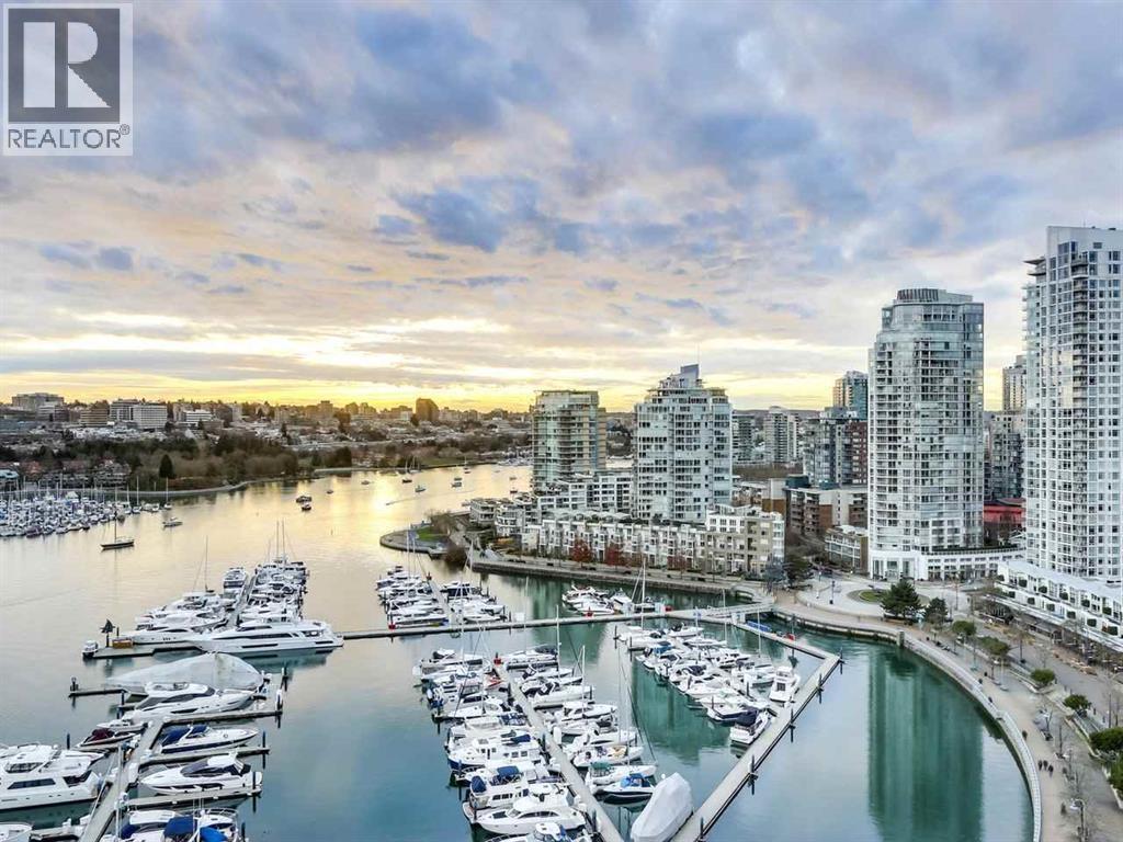 2 Bed, 2 Bath House for Sale in Vancouver – 2706 1033 MARINASIDE CRESCENT, Vancouver – MLS# R3166710
