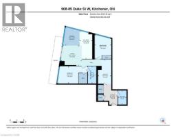 85 W Duke Street W Unit# 908, Kitchener, ON N2H0B7 Photo 41