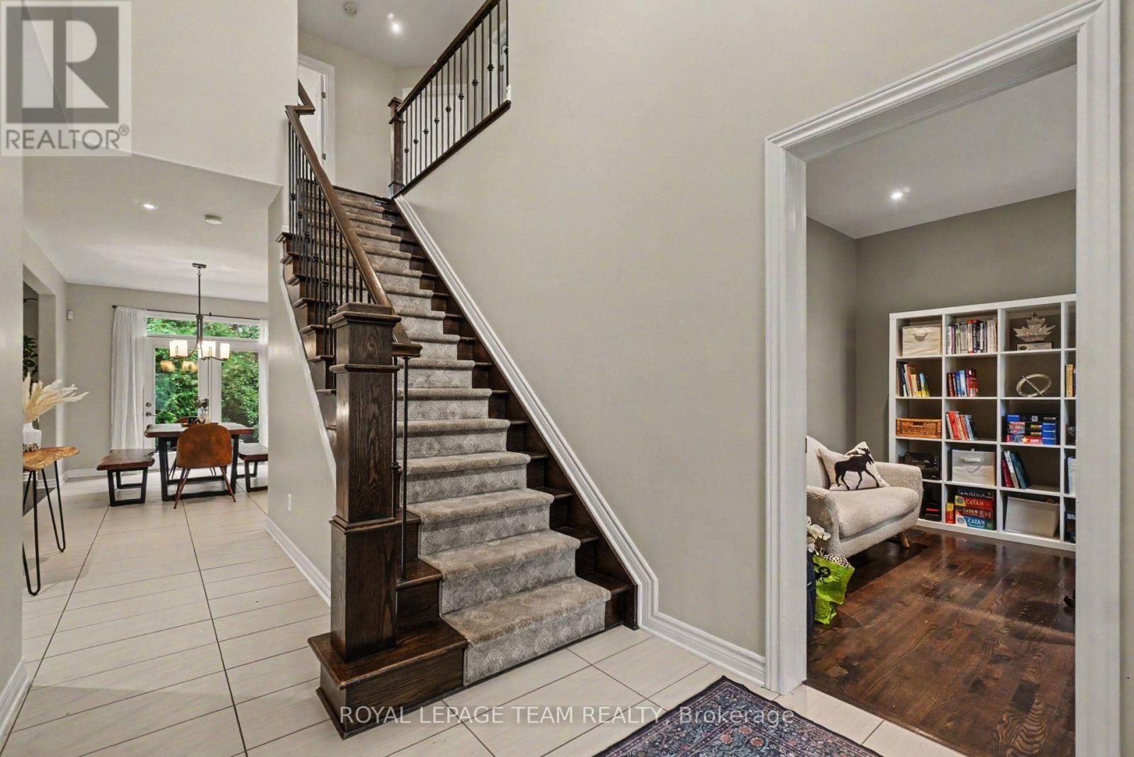 Entrance hall and main floor office