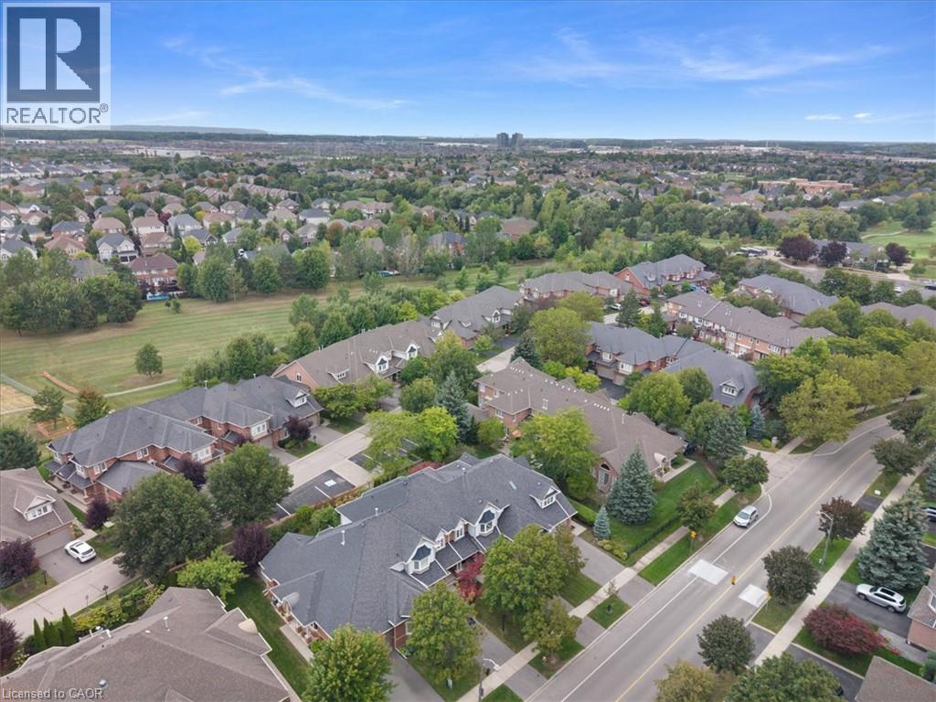 Residential area featuring mature trees and established landscaping
