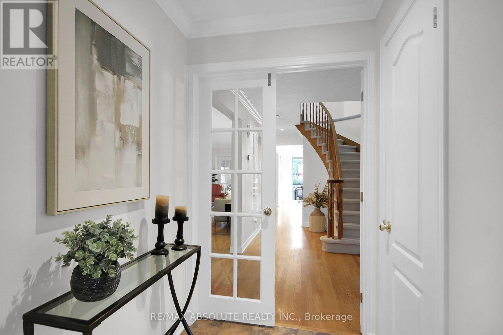 Welcoming Vestibule with Fench Doors