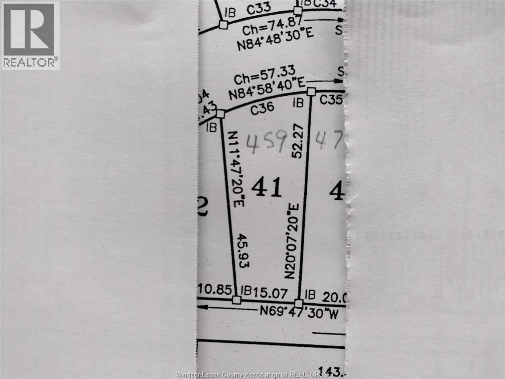 V/L PALLIES Unit# LOT 41, LaSalle