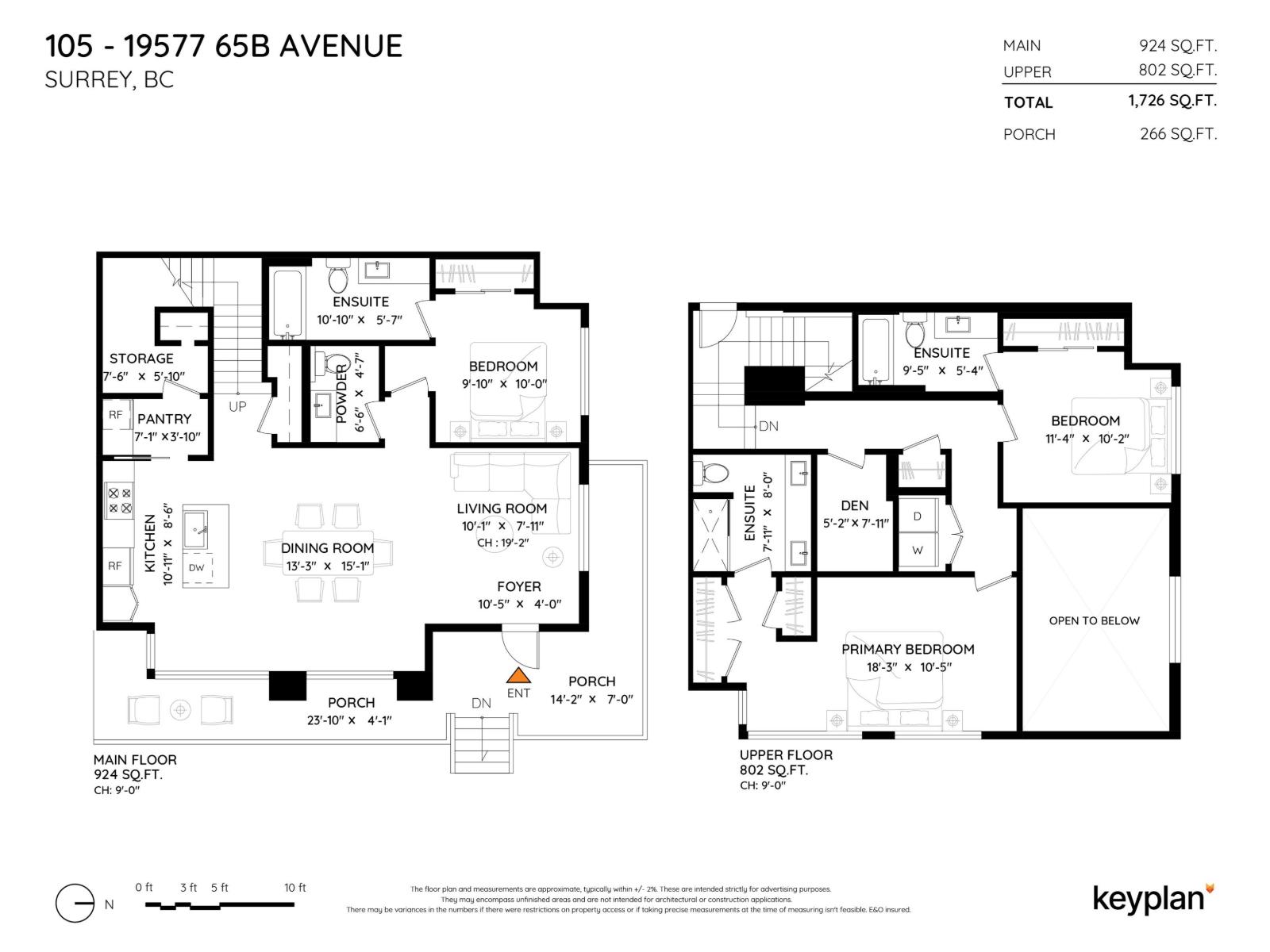 3 Bed, 4 Bath Apartment for Sale in Surrey – 105 19577 65B AVENUE, Surrey – MLS# R3167381 - Image 32