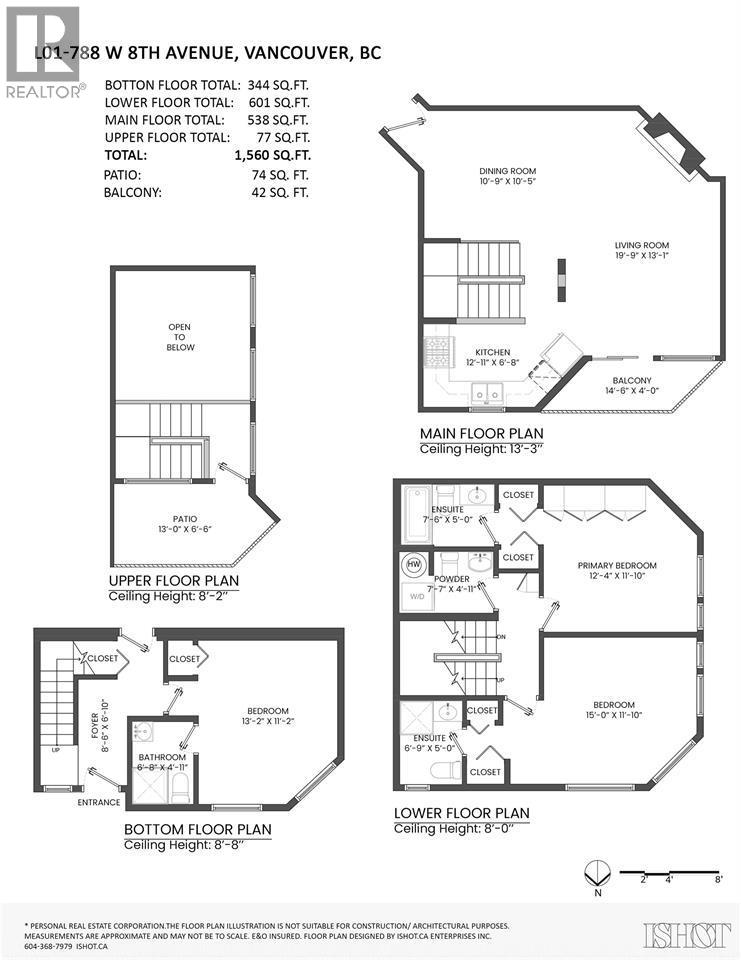 3 Bed, 4 Bath House for Rent in Vancouver – L01 788 W 8TH AVENUE, Vancouver – MLS# R3167474 - Image 21
