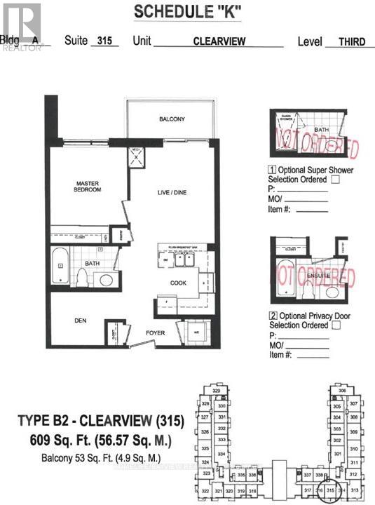 315 - 102 GROVEWOOD COMMON, Oakville (GO Glenorchy) — photo 4