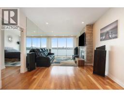 Living room/Fireplace - 1225 Riverside Drive West Unit# 803, Windsor, ON N9A0A2 Photo 6