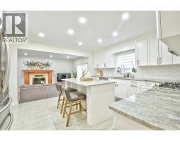Family room/Fireplace - 2300 Santo Drive, Windsor, ON N9G2J8 Photo 12