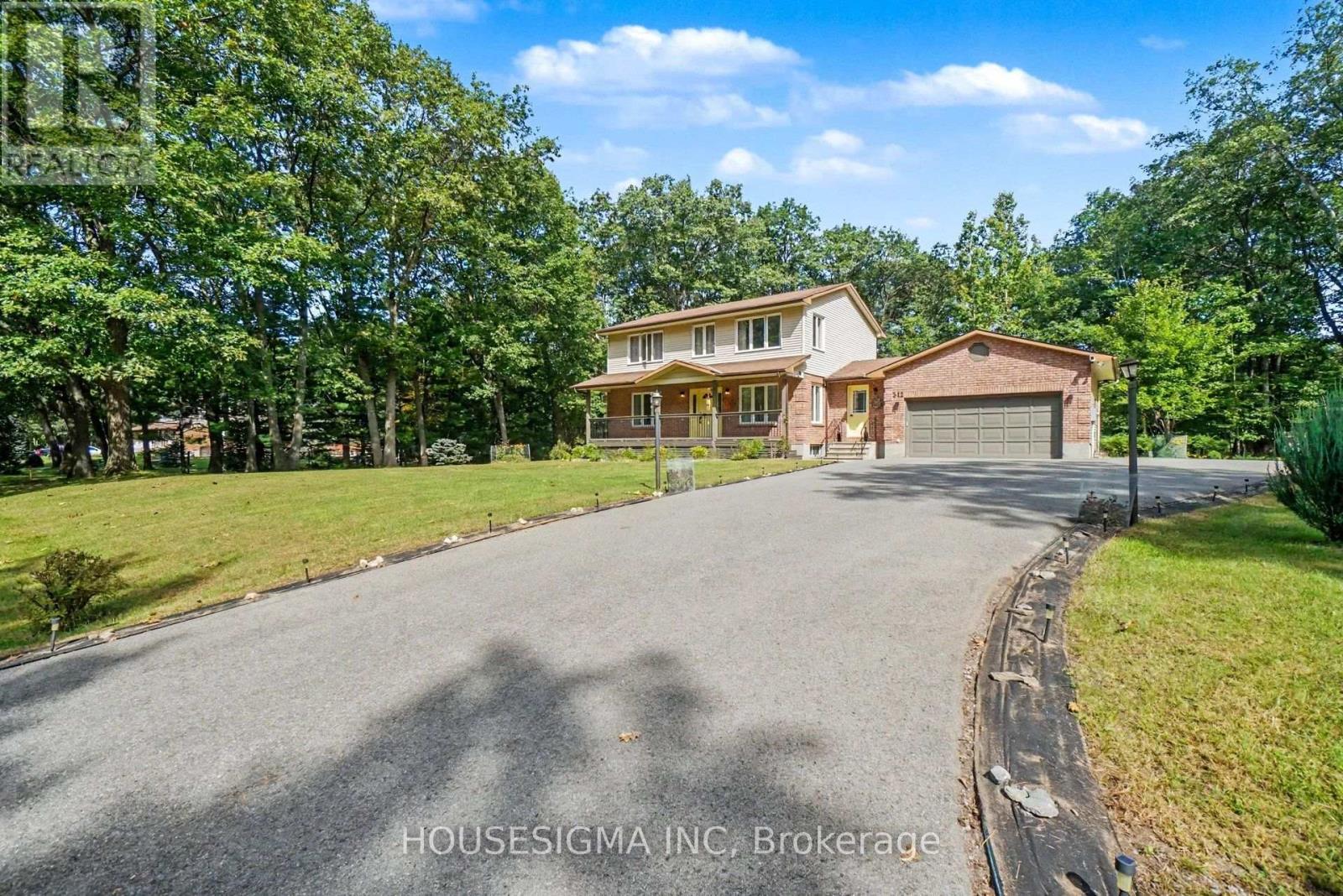 From the driveway