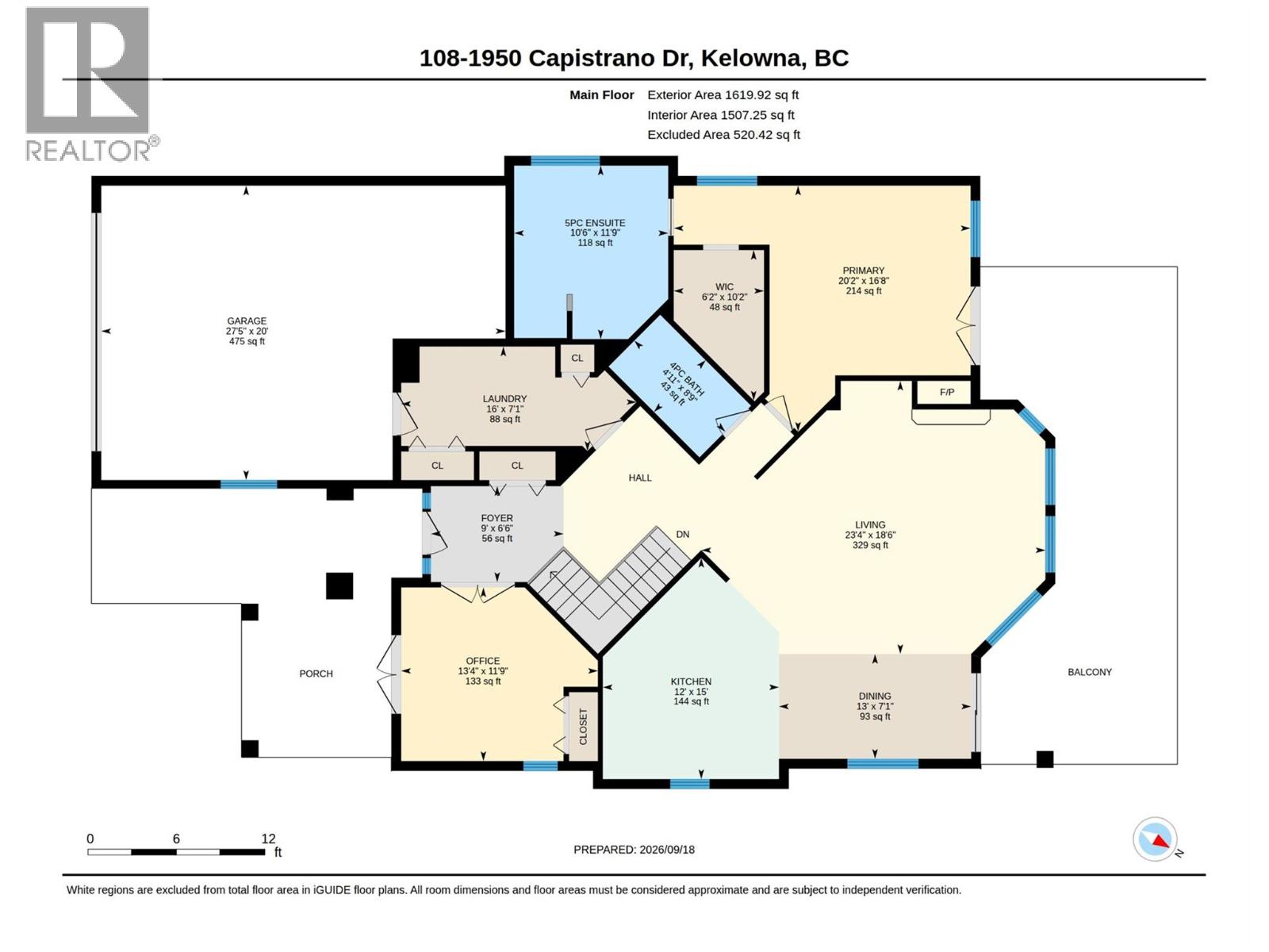 1950 Capistrano Drive Unit# 108, Kelowna