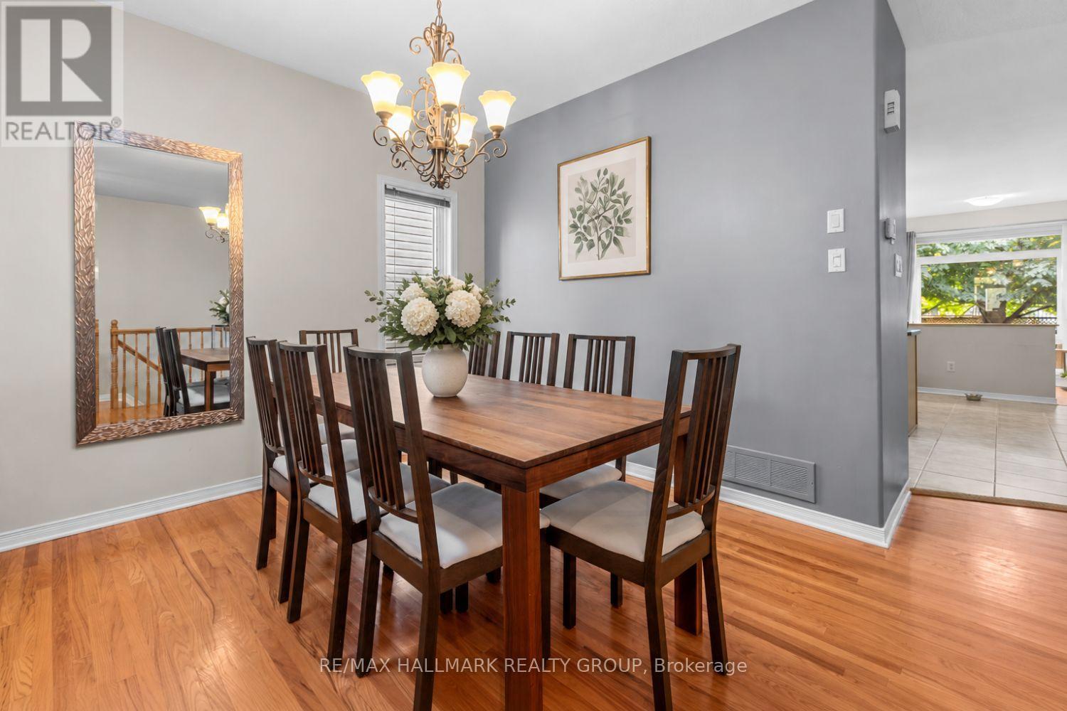 Dining room beside kitchen