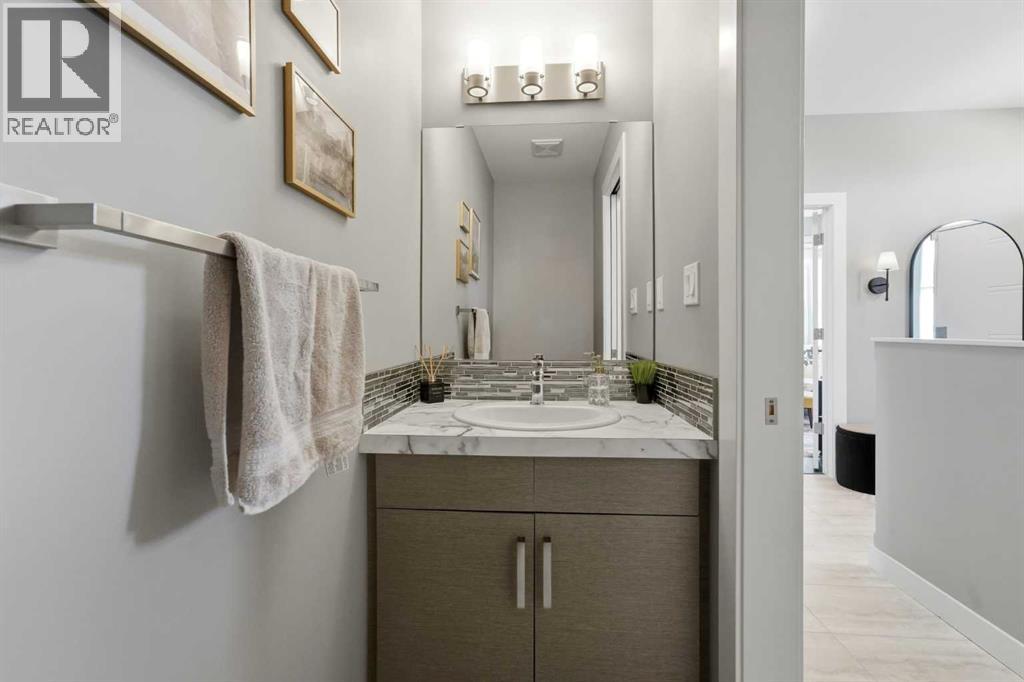 Main level 2-piece bathroom