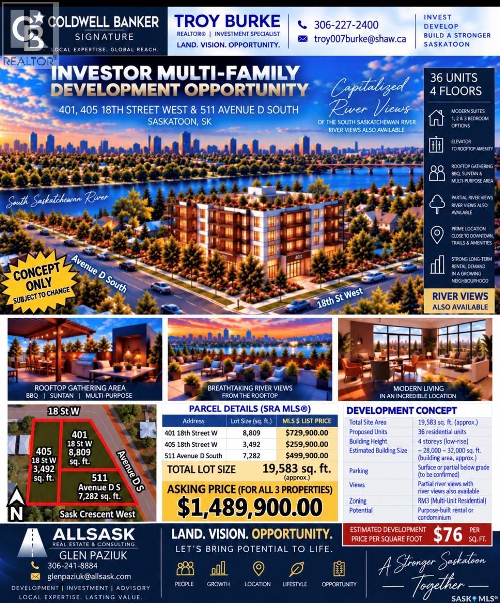 405 18th STREET W, Saskatoon