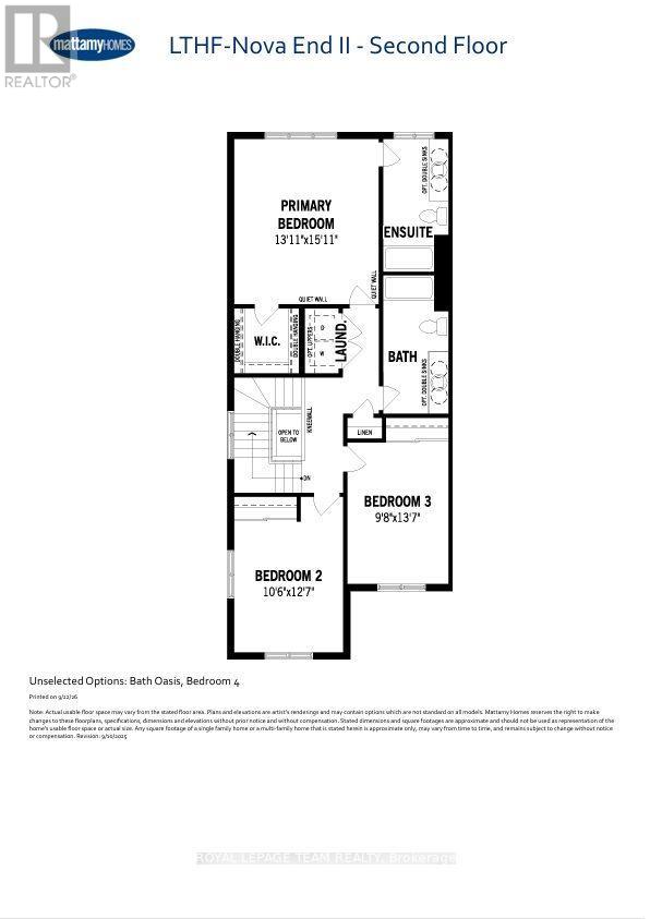 Photo provided to showcase builder finishes only
