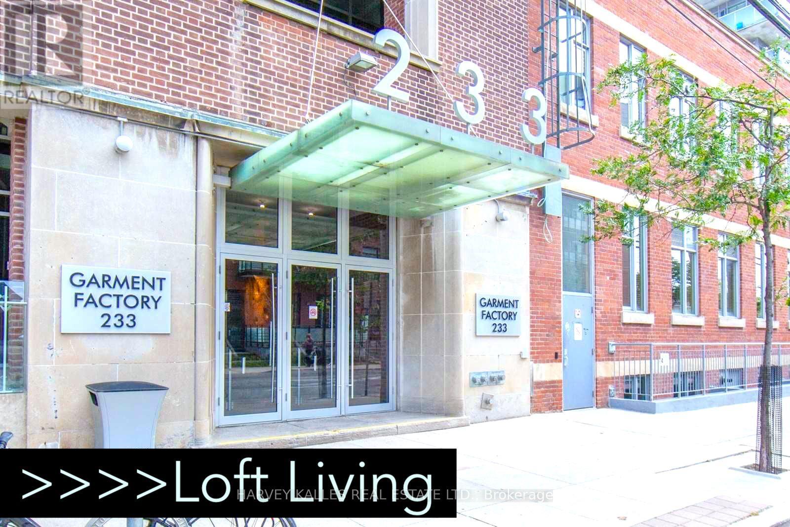 610 - 233 CARLAW AVENUE, Toronto (South Riverdale)