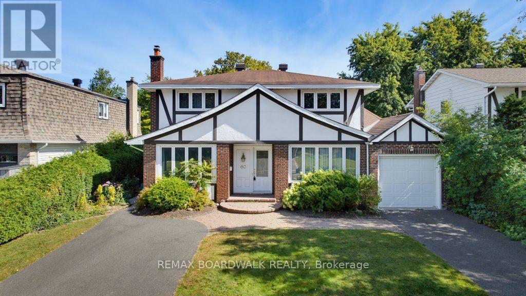 Two car Garage with two separate driveways!