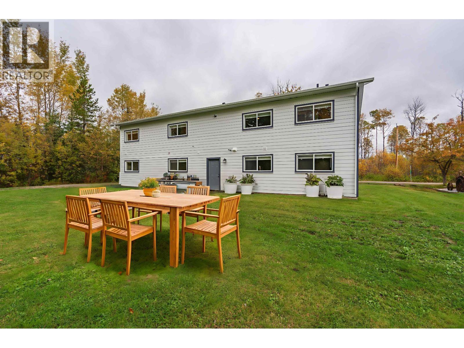 Backyard of 1839 E MCLAREN ROAD · Prince George, BC