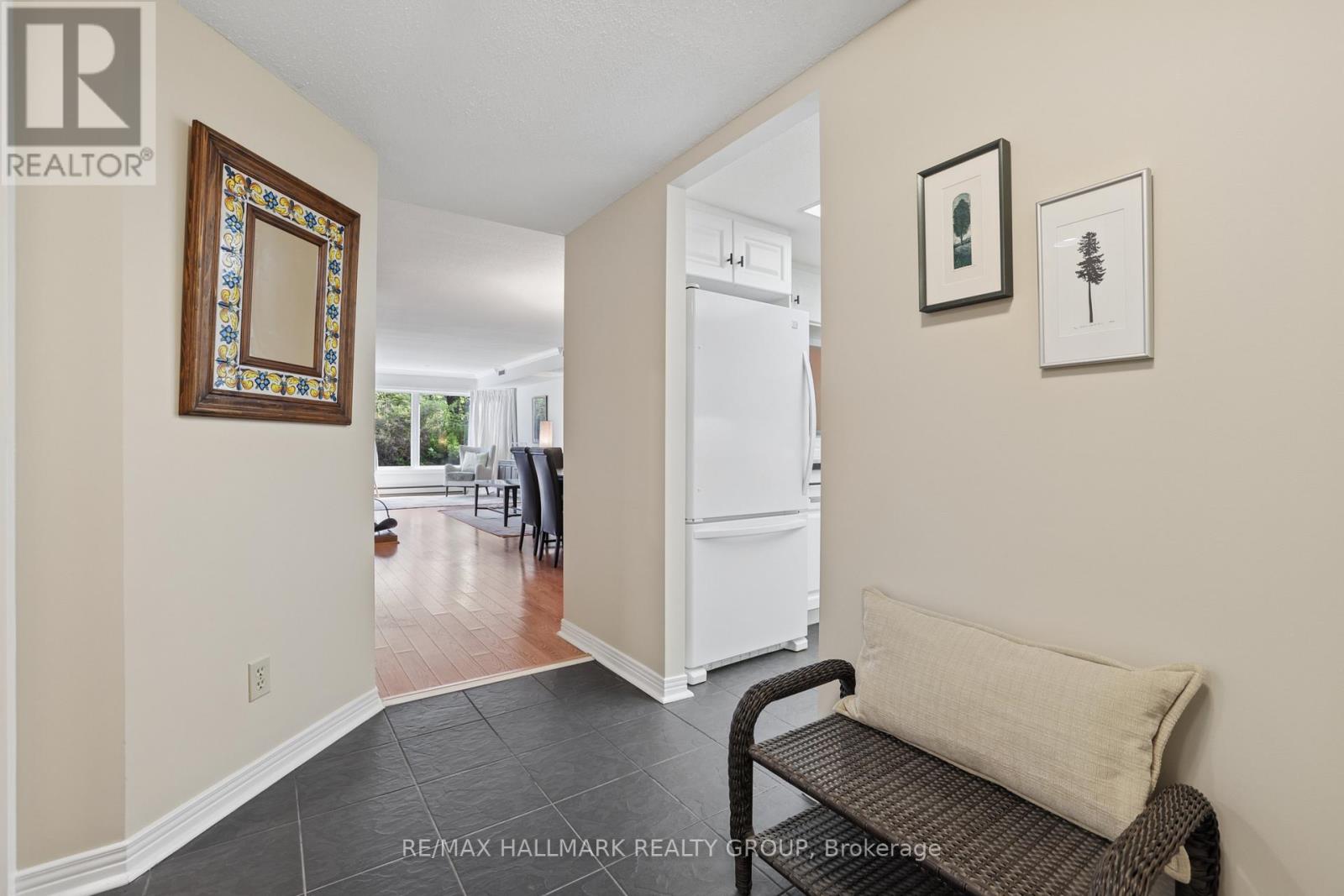 Spacious Foyer with Closet