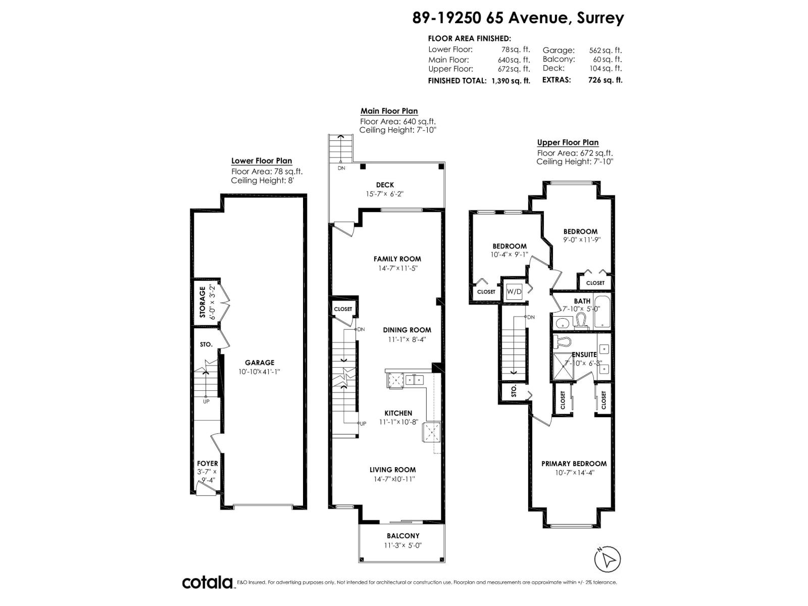 3 Bed, 2 Bath House for Sale in Surrey – 89 19250 65 AVENUE, Surrey – MLS# R3169290 - Image 39