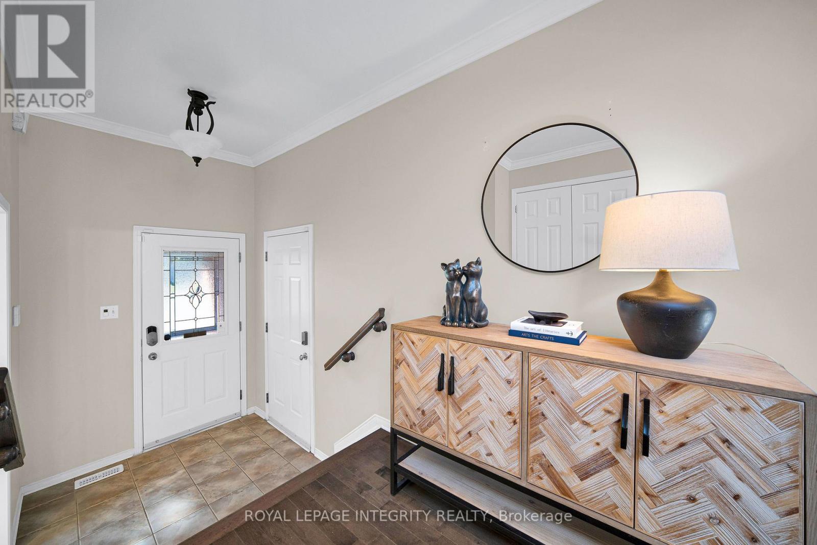 Spacious and welcoming front foyer