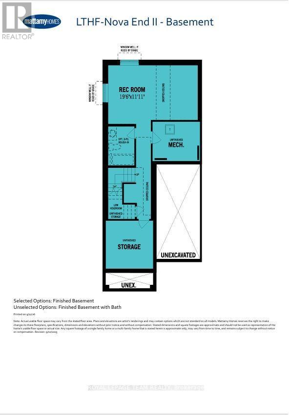 Photo provided to showcase builder finishes only
