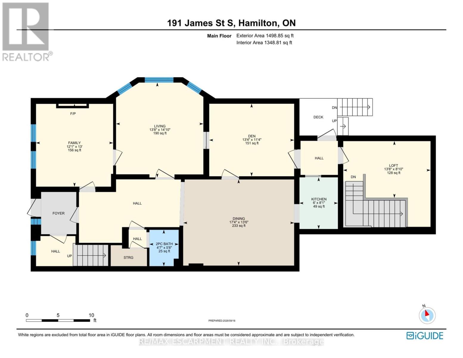 MAIN LEVEL - 191 JAMES STREET S, Hamilton (Corktown) — photo 30