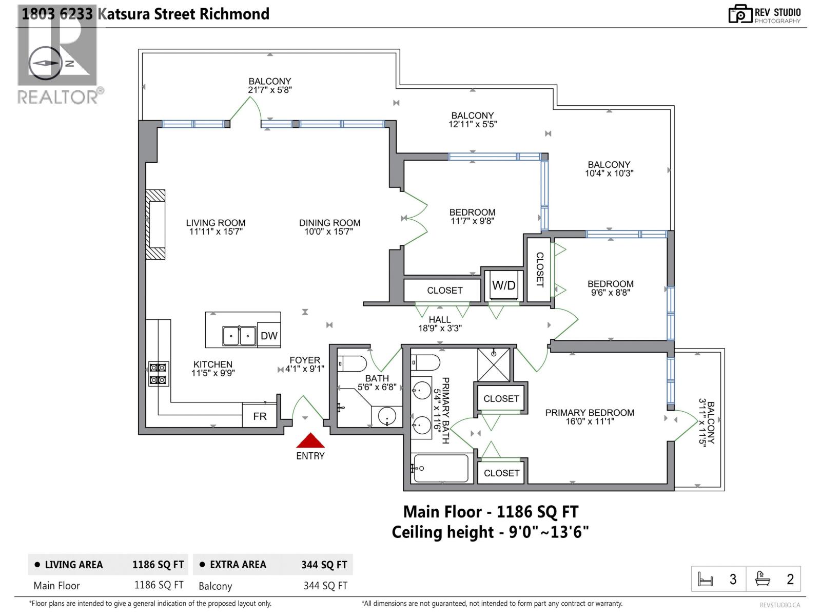 #1803-6233 KATSURA Street, Richmond