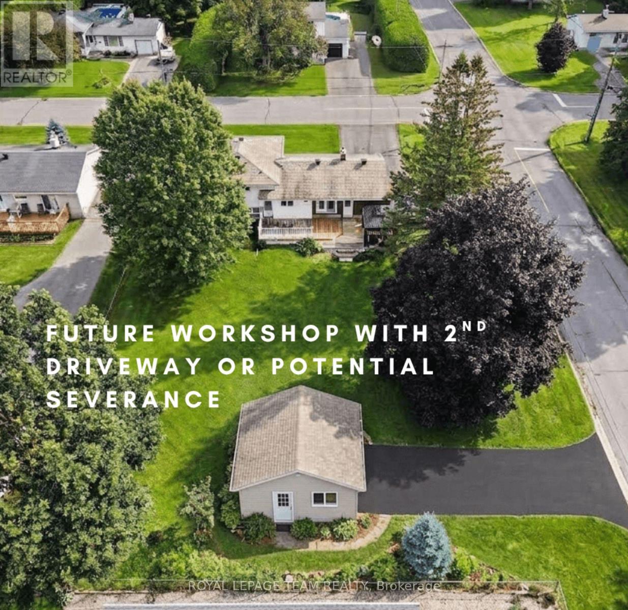 Future rendering showing possible workshop/garage.