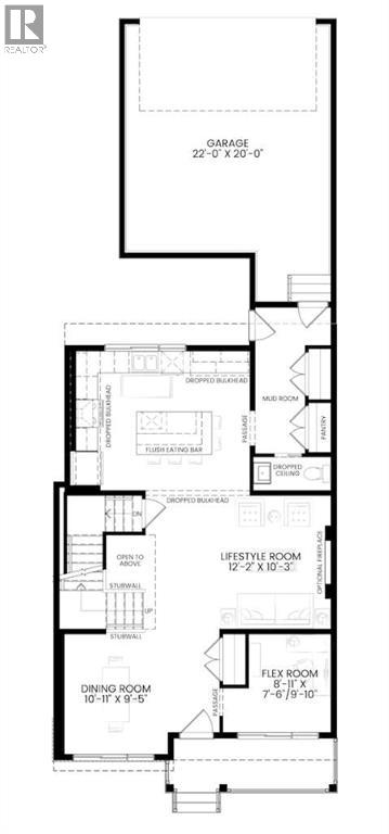 Main level layout