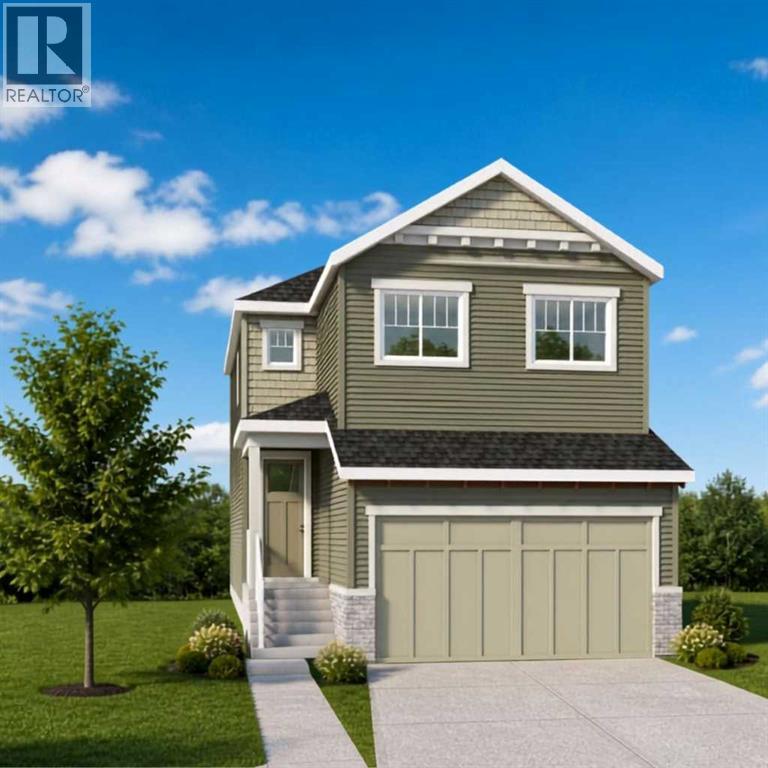 Rendering of the front of the house