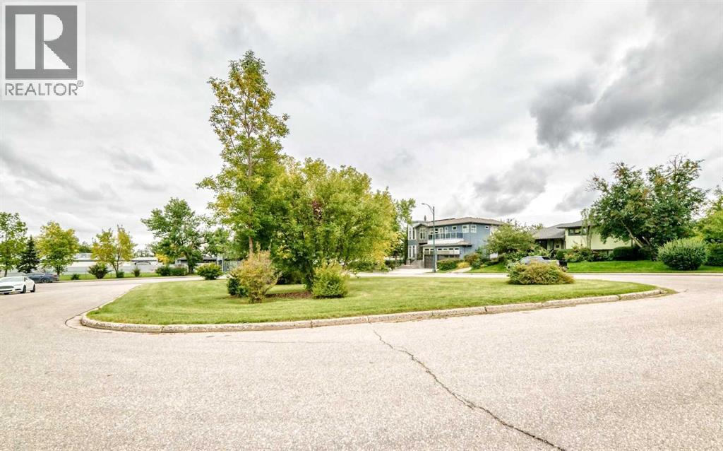 Located across from city managed green space