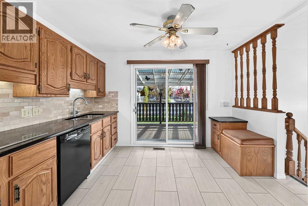 Patio doors leading to the covered Deck