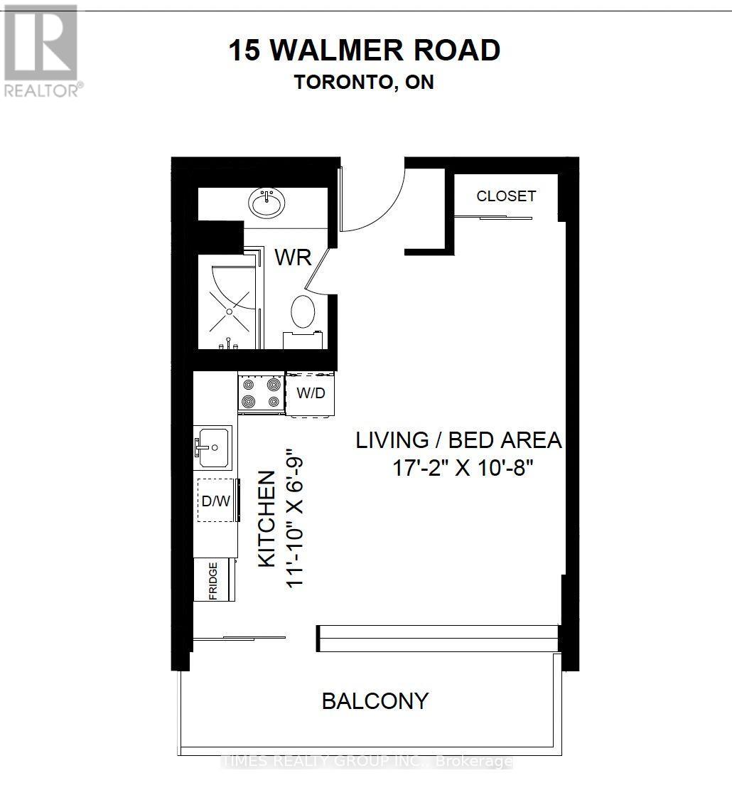 504 - 15 WALMER ROAD, Toronto (Annex) — photo 6